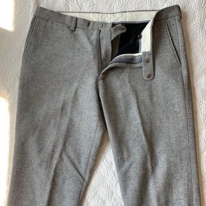 J. Crew Herringbone wool pant